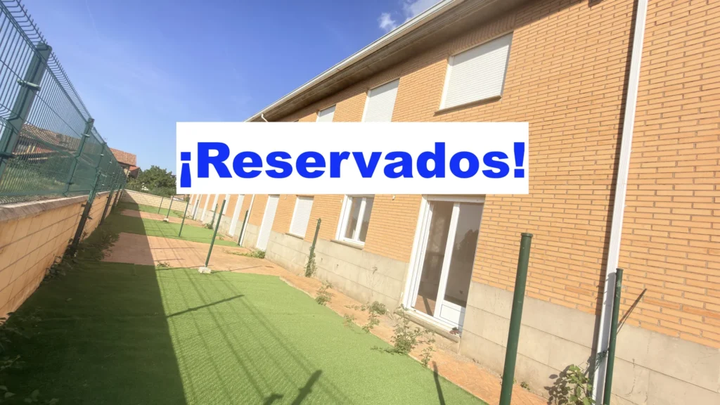 jardin - ¡Promoción de 5 viviendas adosadas de 121 m2 en Canillas del Río Tuerto, La Rioja!